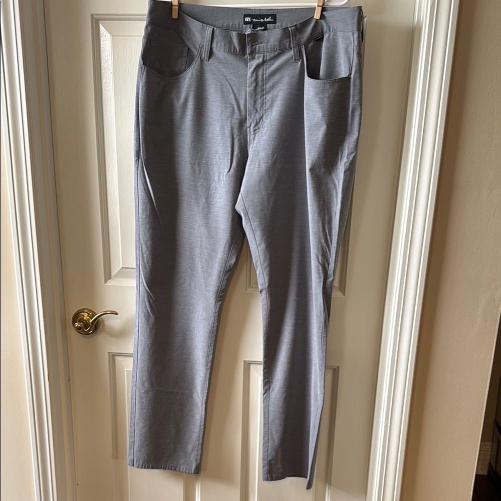 Travis Mathew Men's Gray Pants